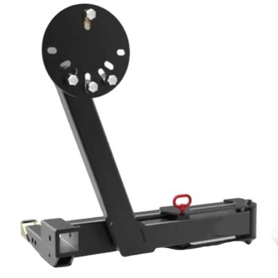 Offroad Hitch versterkt reservebandrek voor Toyota en Wrangler JL in zwart staal