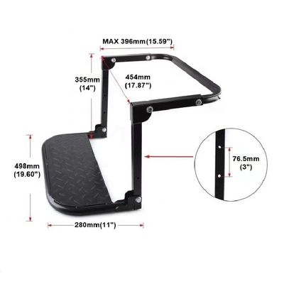 TOYOTA CAMRY JPP 2024 Opvouwbare trapladder op wielen voor vrachtwagens en voertuigen