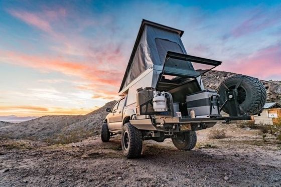 2019-2024 Ram 1500 en Gladiator USA Pickup Truck Tent met Aluminium Tailbox Canopy