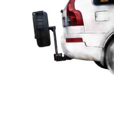 Aluminium cab spare tire carrier voor Toyota 4 Runner x8 2023 zwaar en duurzaam