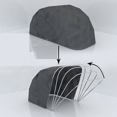 Buiten handmatig Carport geïntegreerde vouwbare Moto Bike Garage voor auto automatische Shelter