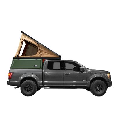 Efficiënt kamperen en slapen in uw 2016 Tundra met een aangepaste Tacoma Camper Shell