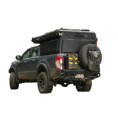 Efficiënt kamperen en slapen in uw 2016 Tundra met een aangepaste Tacoma Camper Shell