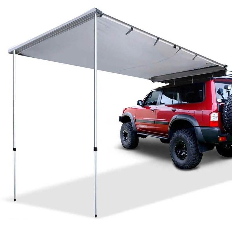 2024 Nieuwste Nice 270 Intrekbare auto dak zijdeling tent met muur waterdicht UV proof