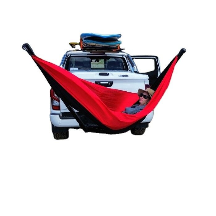 Auto Camping hangmat met stalen stand opvouwbaar metalen frame past Audi naar de VS en de EU