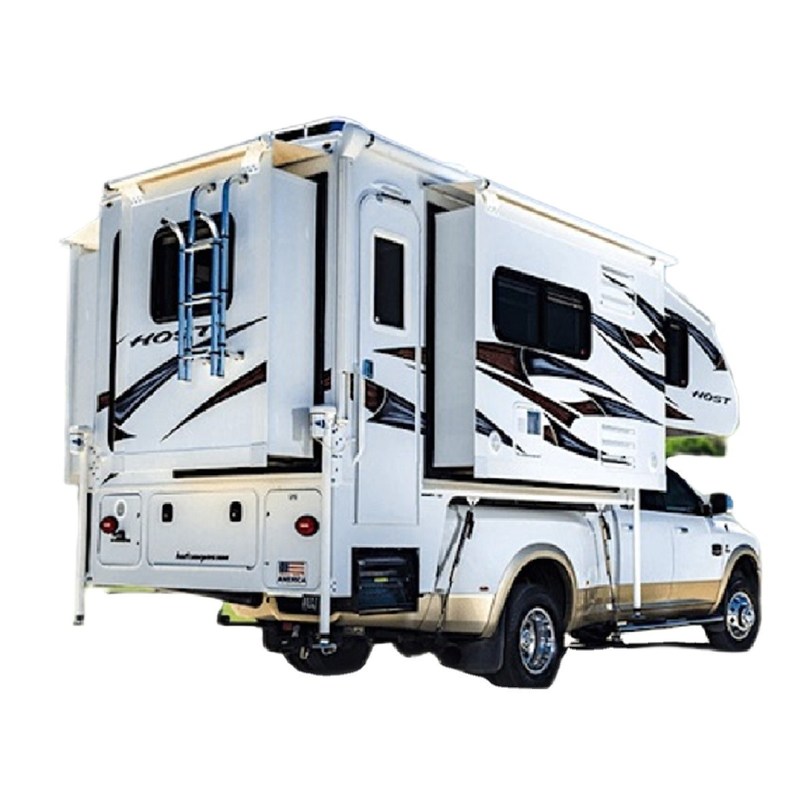 Stadard Aluminium Structure Camper Top met Rack Voor F150 Hard Camper Shell Pickup