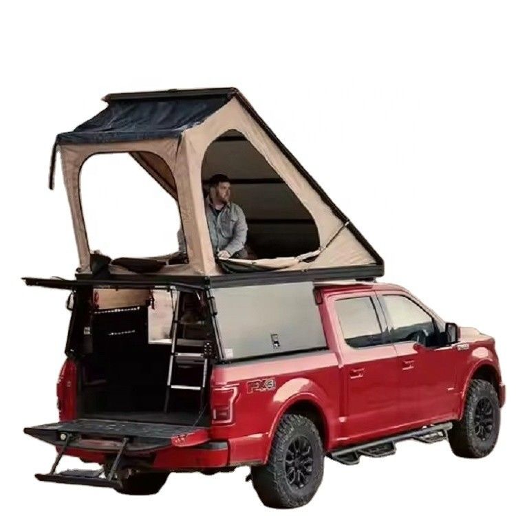 2005-2009 Jaar Standard Expeditie Truck Box Camper met Pop up Bed en Flatbed Slide