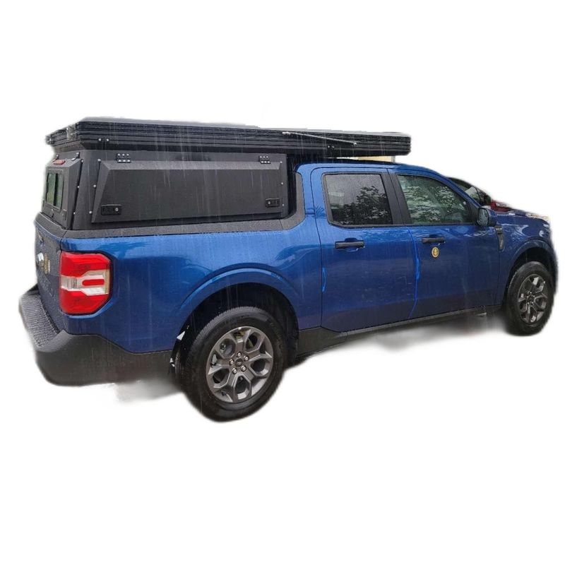 1997 Ford Maverick Box Tonneau Cover met Lighthouse Achterbak