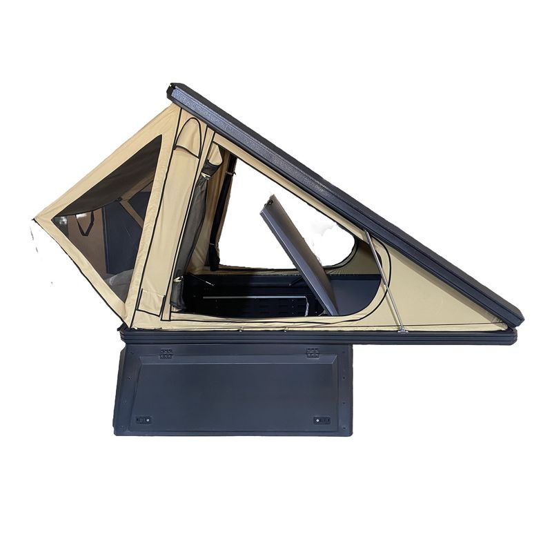 Alu Canopy Camper Brackets voor deurluiken 6&quot; Bed No-Boring Made in Fits Tacoma G3